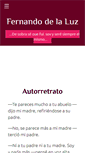 Mobile Screenshot of fernandodelaluz.com